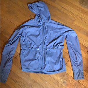 Light purple athletic windbreaker